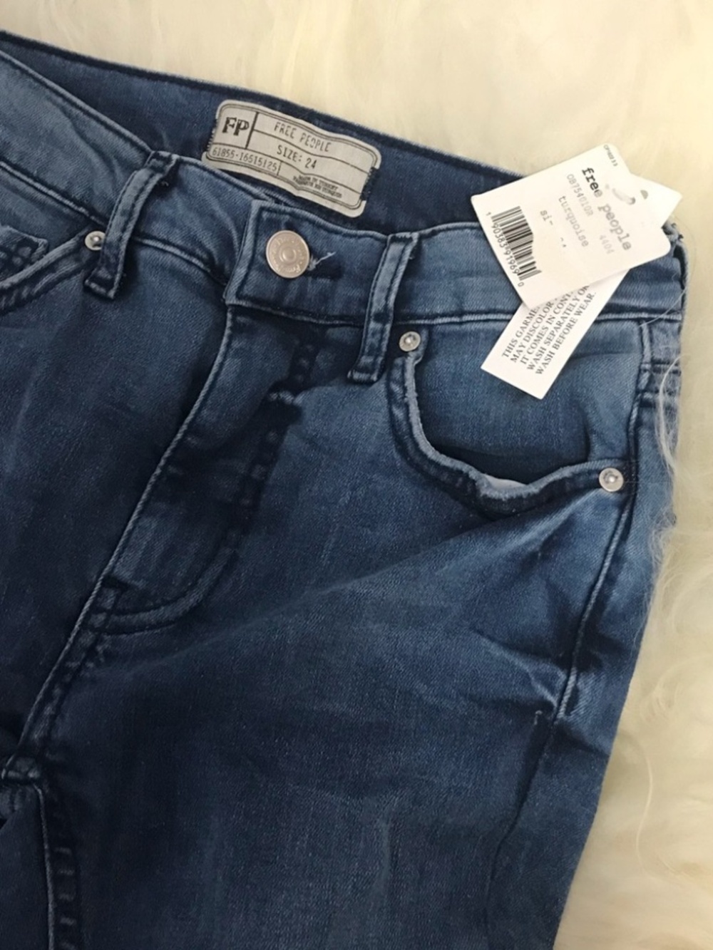 We the Free by Free People High Waist Skinny Jeans 0297 - Picture 3 of 5